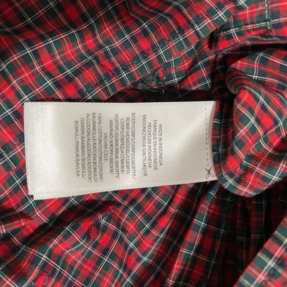 Polo Ralph Lauren plaid button down dress - Picture 8 of 8